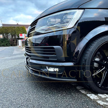 Load image into Gallery viewer, V Style Carbon Fibre Front Splitter for VW T6 Multivan 15-20
