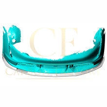 Load image into Gallery viewer, V Style Pre-Preg Carbon Fibre Front Splitter for Porsche Taycan Turbo 4 Door 19-21
