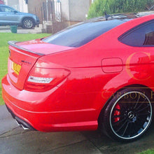 Load image into Gallery viewer, AMG Style Carbon Fibre Boot Spoiler for Mercedes Benz W204 C Class 07-14
