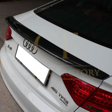 Load image into Gallery viewer, C Style Carbon Fibre Boot Spoiler for Audi B8 B8.5 A5 (Non S Line) 07-16
