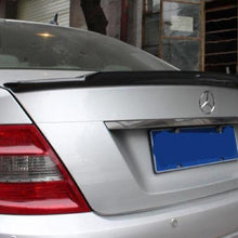 Load image into Gallery viewer, C74 Style Carbon Fibre Boot Spoiler for Mercedes Benz W204 C Class Saloon 07-14

