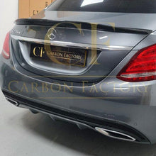 Load image into Gallery viewer, PSM Style Carbon Fibre Boot Spoiler for Mercedes Benz W205 C Class 15-21
