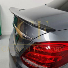 Load image into Gallery viewer, PSM Style Carbon Fibre Boot Spoiler for Mercedes Benz W205 C Class 15-21
