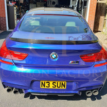 Load image into Gallery viewer, MP Style Carbon Fibre Boot Spoiler for BMW 6 Series F06 F12 F13 inc M6 11-18
