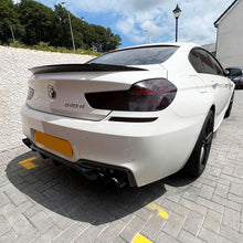 Load image into Gallery viewer, V Style Carbon Fibre Boot Spoiler for BMW 6 Series F06 F12 F13 inc M6 11-18
