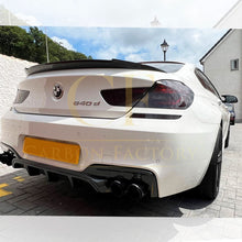Load image into Gallery viewer, V Style Carbon Fibre Boot Spoiler for BMW 6 Series F06 F12 F13 inc M6 11-18
