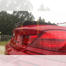 Load image into Gallery viewer, V Style Carbon Fibre Boot Spoiler for BMW 6 Series F06 F12 F13 inc M6 11-18
