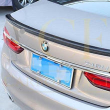 Load image into Gallery viewer, AC Style Carbon Fibre Boot Spoiler for BMW G11 G12 7 Series 15-23
