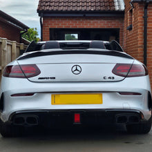 Load image into Gallery viewer, AMG Style Carbon Fibre Boot Spoiler for Mercedes Benz A205 C Class Convertible 15-21
