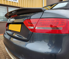 Load image into Gallery viewer, B Style Carbon Fibre Boot Spoiler for Audi B8 B8.5 A5 S5 Convertible 07-16
