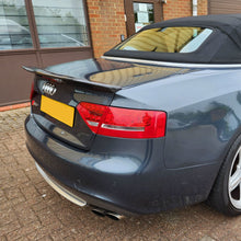Load image into Gallery viewer, B Style Carbon Fibre Boot Spoiler for Audi B8 B8.5 A5 S5 Convertible 07-16
