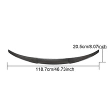 Load image into Gallery viewer, CS Style Carbon Fibre Boot Spoiler for BMW 4 Series F32 Coupe 14-20
