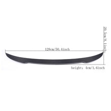 Load image into Gallery viewer, CS Style Carbon Fibre Boot Spoiler for BMW 4 Series F33 Convertible inc F83 M4 14-20
