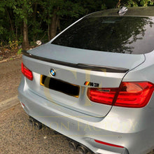 Load image into Gallery viewer, CS Style Pre-Preg Carbon Fibre Boot Spoiler for BMW 3 Series F30 F80 Saloon inc M3 13-18
