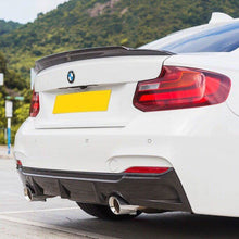 Load image into Gallery viewer, Exotics Style Carbon Fibre Boot Spoiler for BMW 2 Series F22 F87 M2 13-21
