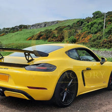 Load image into Gallery viewer, GT Style Carbon Fibre Spoiler for Porsche Cayman 718 16-25
