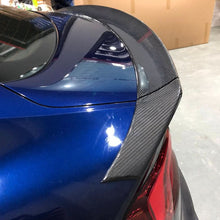 Load image into Gallery viewer, H Style Carbon Fibre Boot Spoiler for Audi B9 A5 S5 RS5 4 Door 17-24
