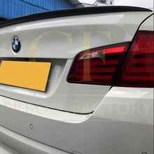 Load image into Gallery viewer, M5 Style Carbon Fibre Boot Spoiler for BMW 5 Series F10 inc M5 10-17
