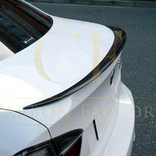 Load image into Gallery viewer, MP Style Carbon Fibre Boot Spoiler for BMW 3 Series E90 Saloon inc M3 07-13
