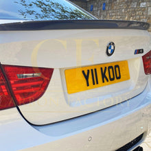 Load image into Gallery viewer, MP Style Carbon Fibre Boot Spoiler for BMW 3 Series E90 Saloon inc M3 07-13
