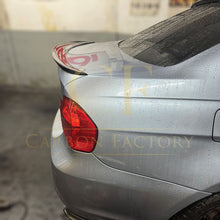 Load image into Gallery viewer, MP Style Carbon Fibre Boot Spoiler for BMW 3 Series E90 Saloon inc M3 07-13
