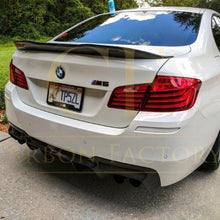 Load image into Gallery viewer, PSM Style Carbon Fibre Boot Spoiler for BMW 5 Series F10 inc M5 10-17
