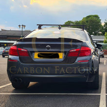 Load image into Gallery viewer, PSM Style Carbon Fibre Boot Spoiler for BMW 5 Series F10 inc M5 10-17
