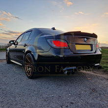 Load image into Gallery viewer, PSM Style Carbon Fibre Boot Spoiler for BMW E60 5 Series inc M5 03-10
