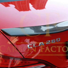 Load image into Gallery viewer, PSM Style Carbon Fibre Boot Spoiler for Mercedes Benz W117 CLA 13-19
