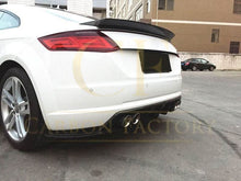 Load image into Gallery viewer, R Style Carbon Fibre Boot Spoiler for Audi 8S TT MK3 15-19

