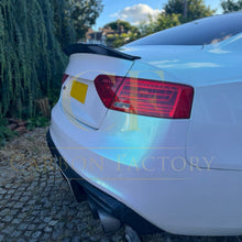 Load image into Gallery viewer, R Style Carbon Fibre Boot Spoiler for Audi B8 B8.5 S5 RS5 2 Door 07-16
