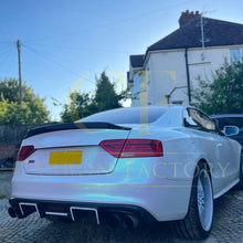 Load image into Gallery viewer, R Style Carbon Fibre Boot Spoiler for Audi B8 B8.5 S5 RS5 2 Door 07-16
