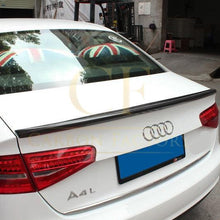 Load image into Gallery viewer, S4 Style Carbon Fibre Boot Spoiler for Audi A4 B8.5 13-15

