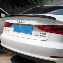 Load image into Gallery viewer, V Style Carbon Fibre Boot Spoiler for Audi A3 S3 RS3 Saloon 13-20
