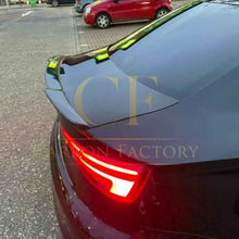 Load image into Gallery viewer, V Style Carbon Fibre Boot Spoiler for Audi A3 S3 RS3 Saloon 13-20
