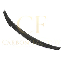 Load image into Gallery viewer, V Style Carbon Fibre Boot Spoiler for Audi A3 S3 RS3 Saloon 20-24
