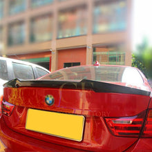 Load image into Gallery viewer, V Style Carbon Fibre Boot Spoiler for BMW 4 Series F32 Coupe 14-20
