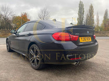 Load image into Gallery viewer, V Style Carbon Fibre Boot Spoiler for BMW 4 Series F36 Gran Coupe 14-20

