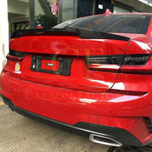 Load image into Gallery viewer, V Style Pre-Preg Carbon Fibre Boot Spoiler for BMW G20 3 Series G80 M3 19-Present
