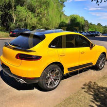 Load image into Gallery viewer, V Style Carbon Fibre Mid Spoiler for Porsche Macan 14-20
