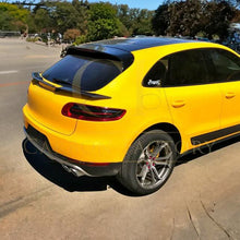 Load image into Gallery viewer, V Style Carbon Fibre Mid Spoiler for Porsche Macan 14-20
