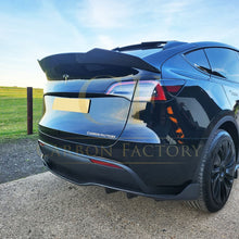 Load image into Gallery viewer, V Style Pre-Preg Carbon Fibre Rear Spoiler for Tesla Model Y 19-23
