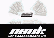 Load image into Gallery viewer, Official CEUK Sticker – Premium Vinyl Logo Decal
