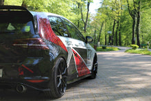 Load image into Gallery viewer, Maxton Design - Racing Side Skirt Diffusers VW MK7 GTI Clubsport (2016-2017)
