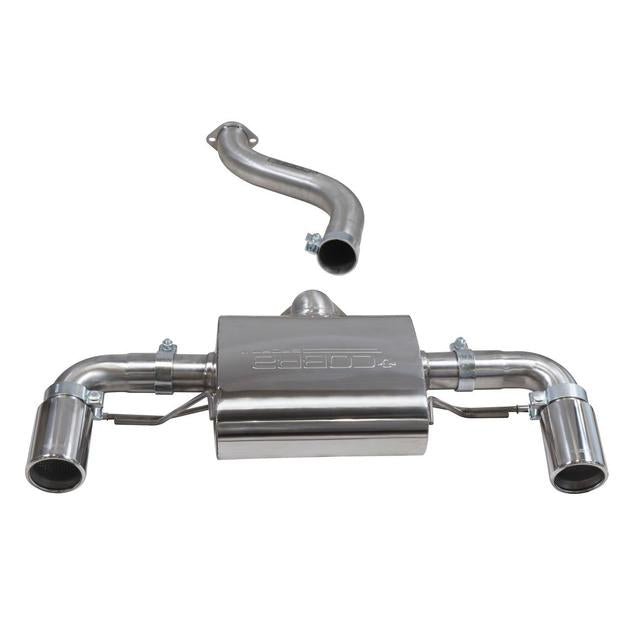 Cobra Sport Rear Box / Backbox (PPF/OPF/GPF Delete Fitment) for BMW M140i F20/F21 LCI 3 & 5 Door 2015–2019 – Non-Resonated Cat-Back Exhaust Rear Silencer – Requires Cobra BM109 PPF & Resonator Delete