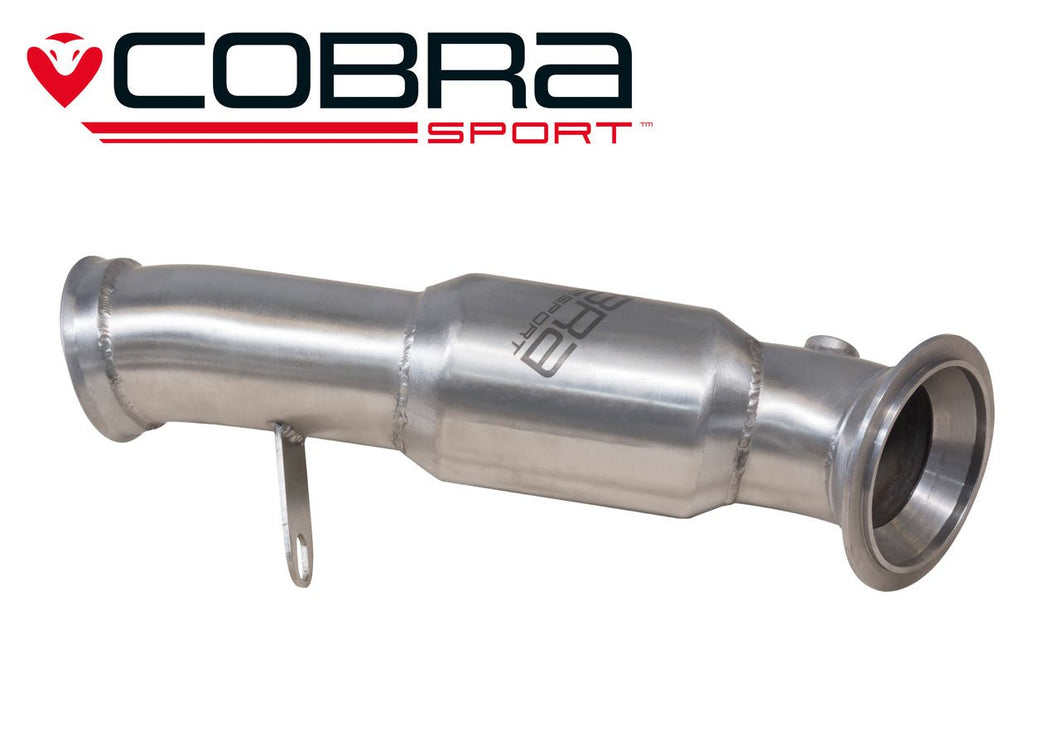 Cobra Sport 3 Inch (76.2mm) Sports Cat Downpipe Performance Exhaust for BMW 435i F32 F33 F36 (2013-2016) – High-Flow N55 3.0 Turbo Downpipe, Turbo-to-Centre Fit