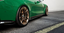 Load image into Gallery viewer, BMW M4 G82 G83 EVO-S Gloss Black Side Skirts by ZAERO (2021+)
