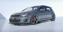 Load image into Gallery viewer, VW GOLF GTI &amp; GOLF GTD MK7 EVO-1 GLOSS BLACK FRONT SPLITTER BY ZAERO (2013-2017)

