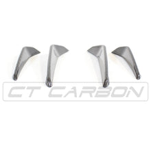 Load image into Gallery viewer, BMW M3/M4 (G80 G81 G82 G83) CARBON FIBRE FRONT BUMPER CANARDS
