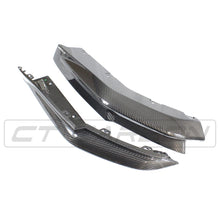 Load image into Gallery viewer, BMW M3 G80/G81 CARBON FIBRE REAR BUMPER CORNERS - OEM STYLE
